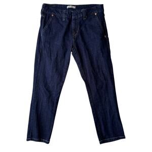 Levi’s 545 Low Skinny Capri Jeans Black Wash Size 10